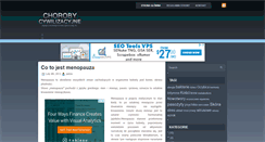 Desktop Screenshot of chorobycywilizacyjne.pl
