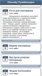 Mobile Screenshot of chorobycywilizacyjne.pl
